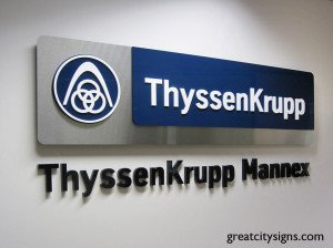 3D-Painted-Text-Logo-Stainless-Steel-reception-sign-signage-sydney
